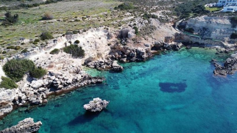 Chorafakia Chania MIT BESICHTIGUNGSVIDEO! Kreta, Chorafakia Chania: Grosses Grundstück direkt am Meer mit unvergleichlichem Meerblick zu kaufen